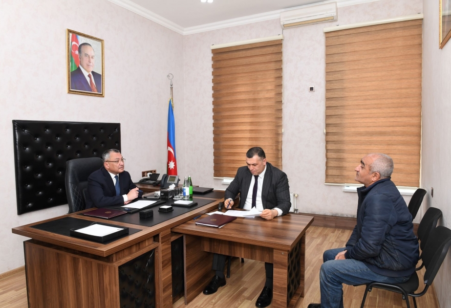 Dövlət Komitəsində vətəndaşların müraciətləri dinlənilib