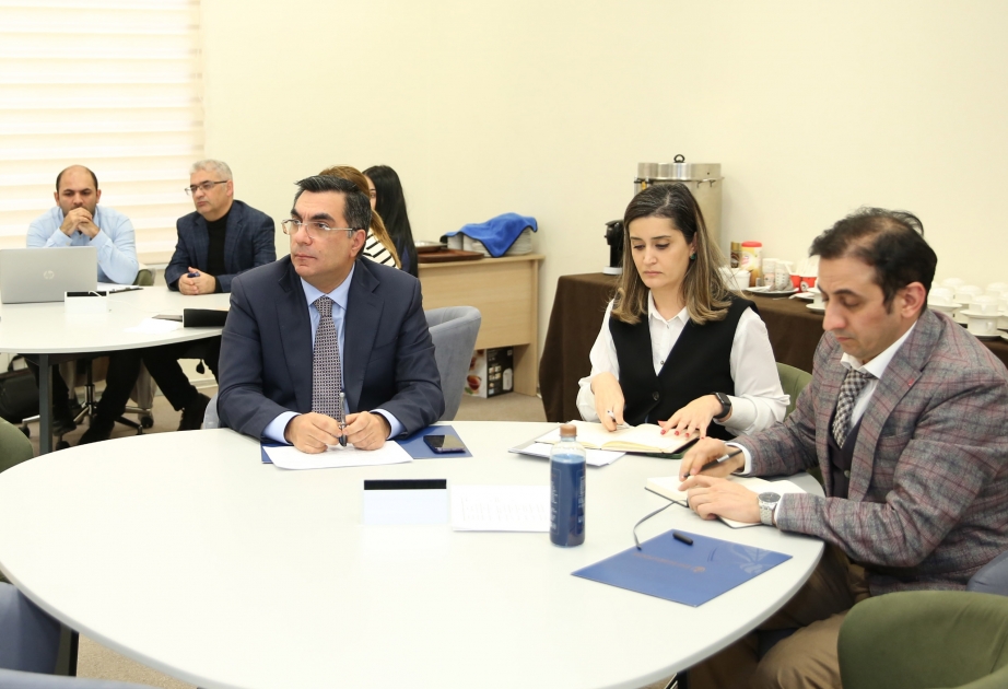 Bakı Ali Neft Məktəbinin doktorantları ilə görüş