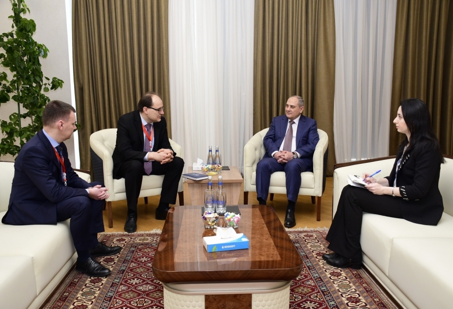 Deputy Chairman of New Azerbaijan Party meets with head of headquarters of CIS observer mission