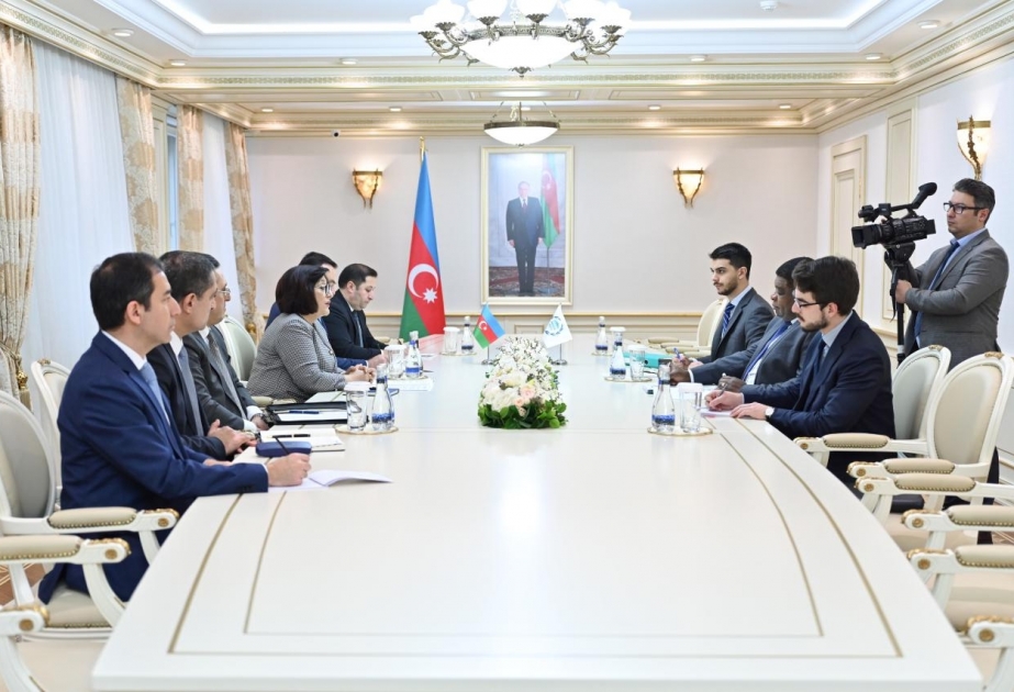 Milli Məclisin sədri Sahibə Qafarova Parlamentlərarası İttifaqın Baş katibi ilə görüşüb