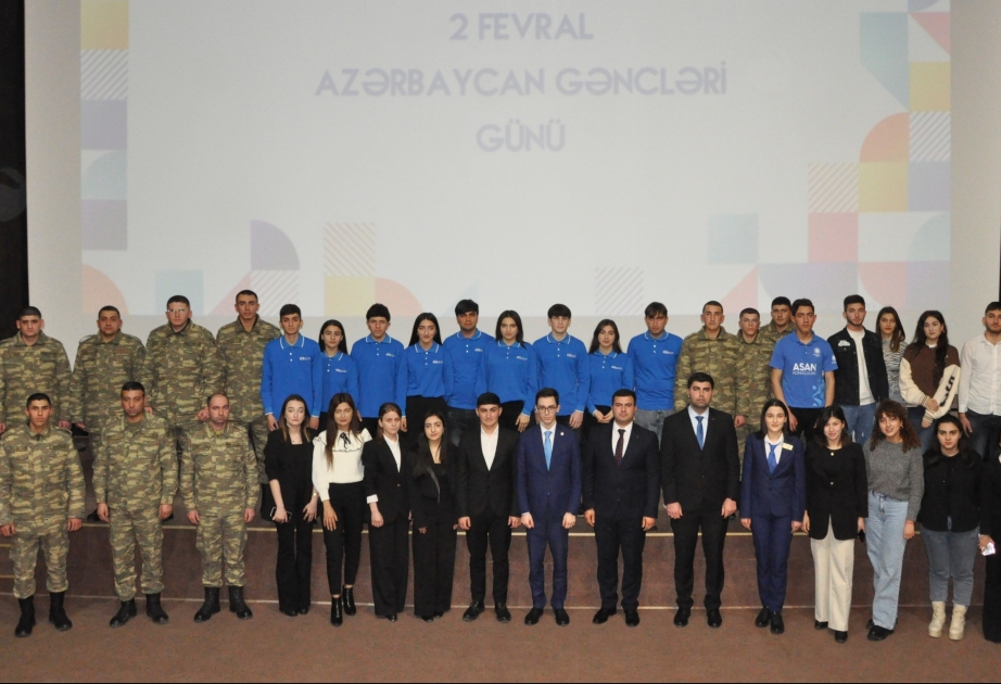 Ağcabədidə Gənclər Günü münasibətilə tədbir keçirilib