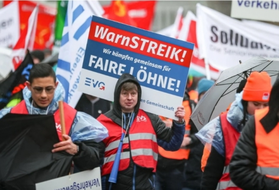 Public transport across Germany disrupted as workers strike
