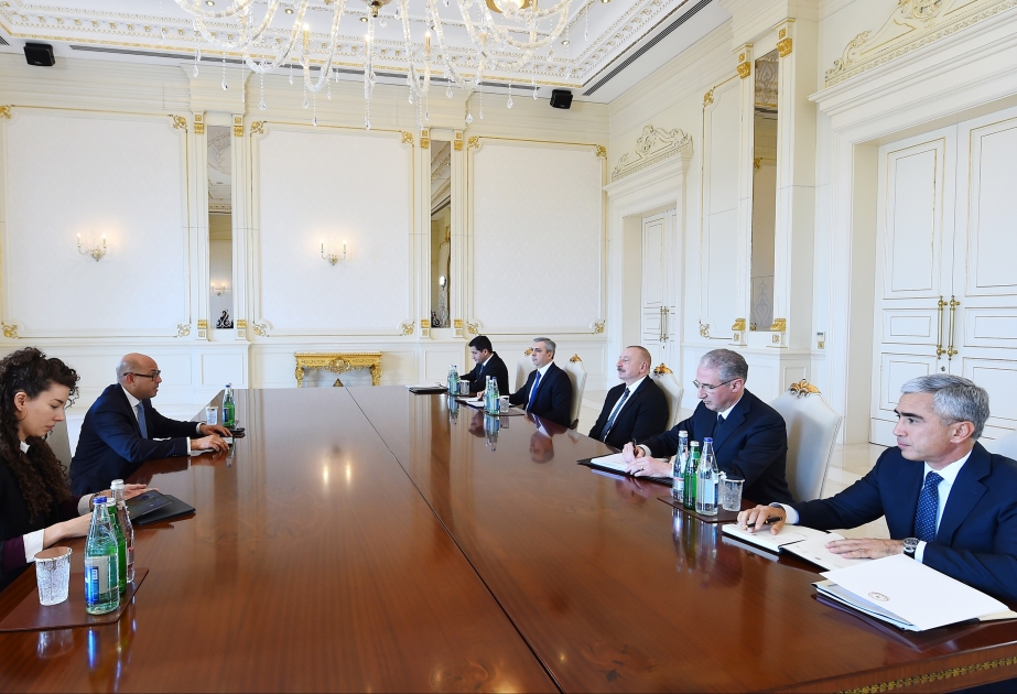 President Ilham Aliyev received Executive Secretary of UN Framework Convention on Climate Change VIDEO