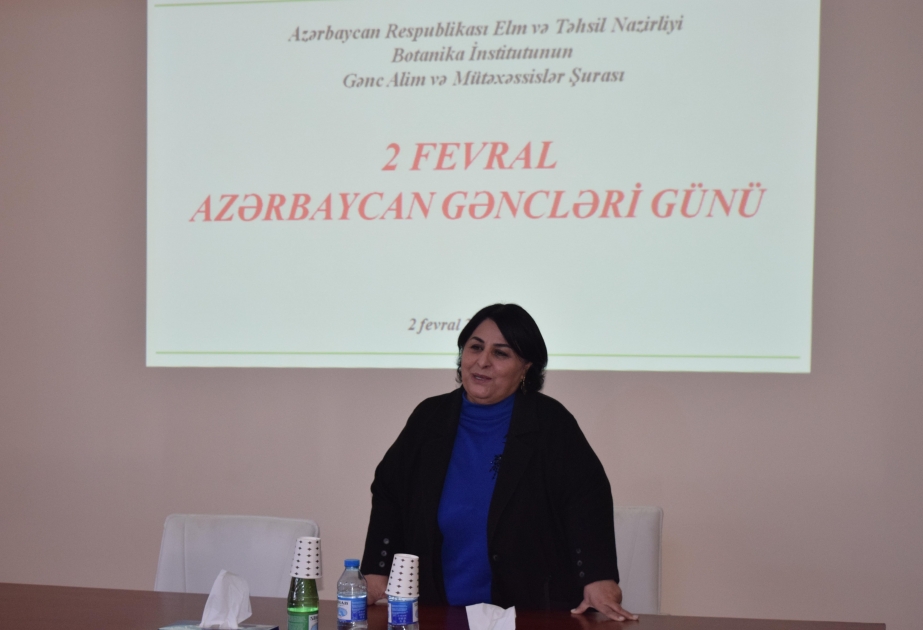 Botanika İnstitutunda Azərbaycan Gəncləri Günü qeyd olunub