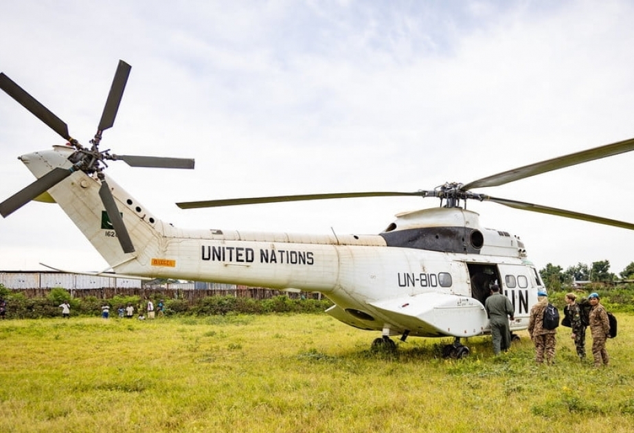 L’ONU : Deux Casques bleus blessés dans une attaque contre un hélicoptère de la MONUSCO