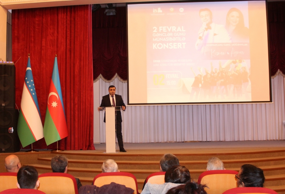 Özbəkistanda Azərbaycanın Gənclər Gününə həsr olunmuş tədbir təşkil edilib VİDEO