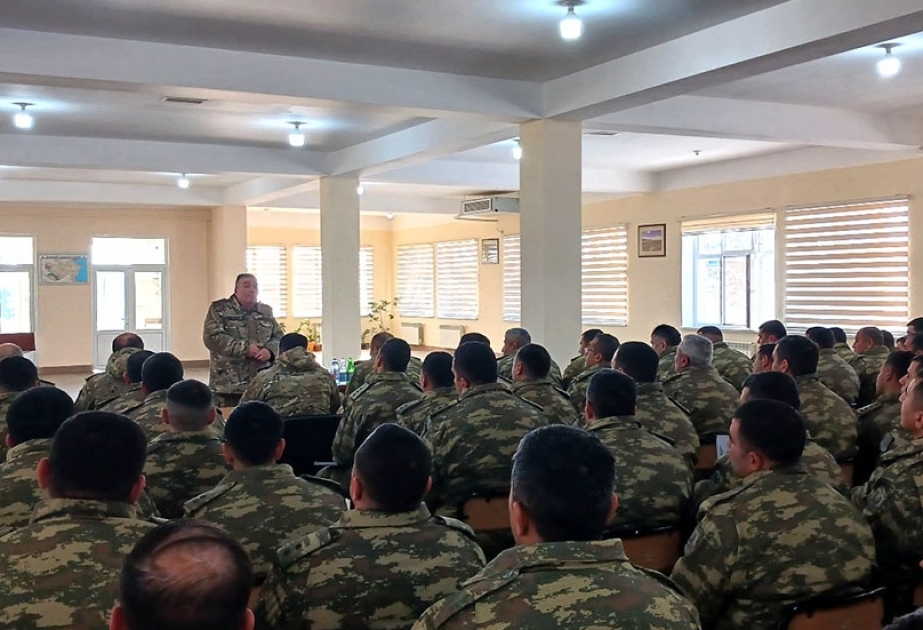 Hərbi qulluqçuların mənəvi-psixoloji hazırlığı daim yüksək səviyyədə saxlanılır