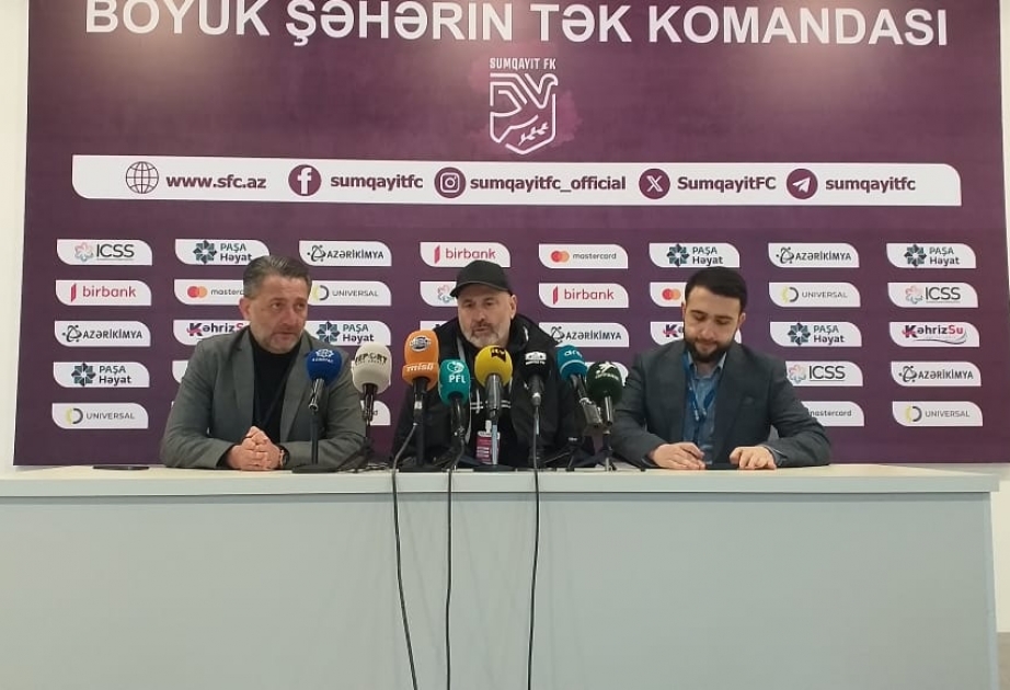 "Neftçi"nin baş məşqçisi: "Sumqayıt" bu gün çox yaxşı mübarizə apardı