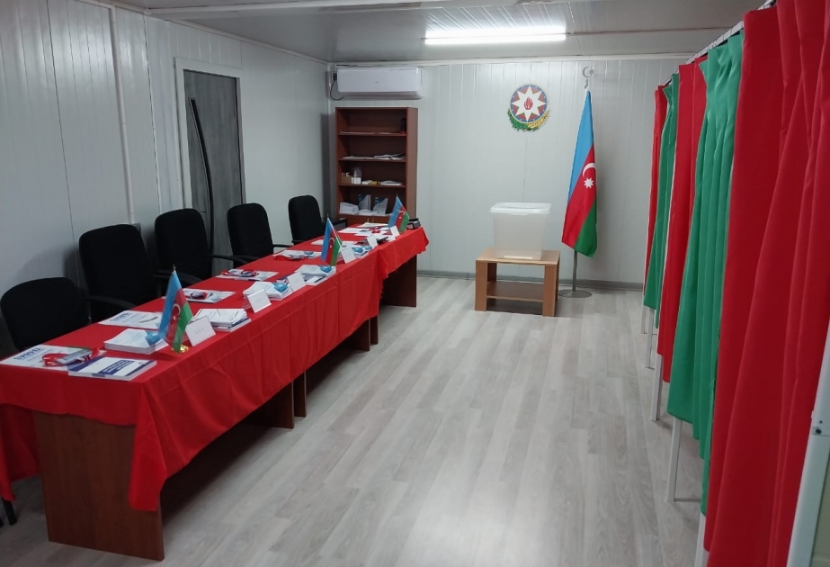 Cəbrayılın işğaldan azad olunan ərazilərində 4 seçki məntəqəsi yaradılıb