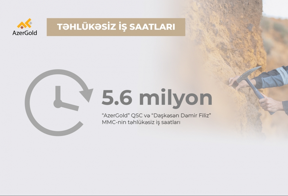 В 2023 году в ЗАО AzerGold и ООО Daşkəsən Dəmir Filiz обеспечена безопасная производственная деятельность