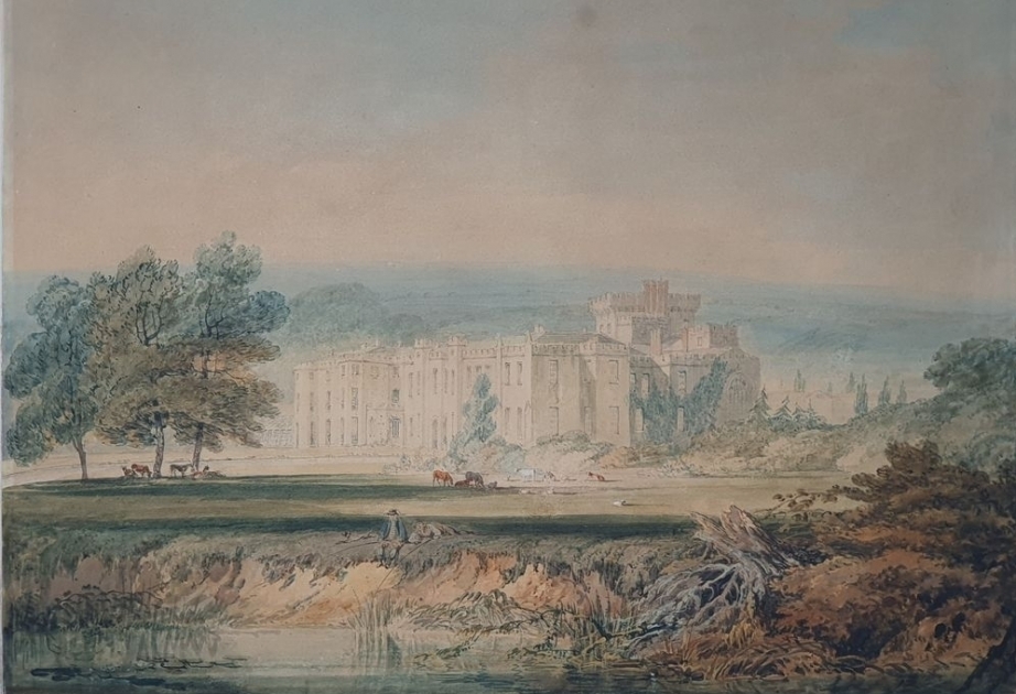 JMW Turner watercolour found stuck between paintings at Kinsham Court