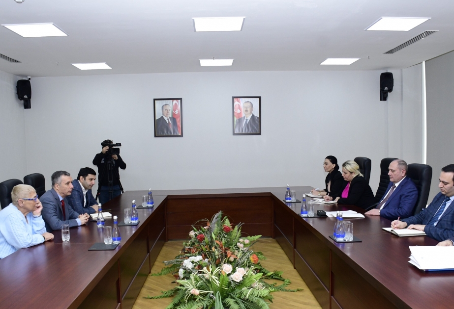 YAP Mərkəzi Aparatında “Seçki Müşahidə və Təhlil Qrupu” Koalisiyasının nümayəndələri ilə görüş keçirilib