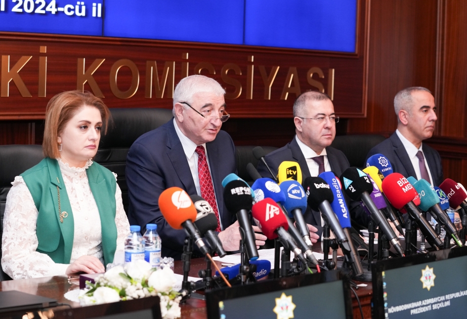 Preliminary results of presidential election in Azerbaijan are expected to be announced at 21:00, says CEC Chairman