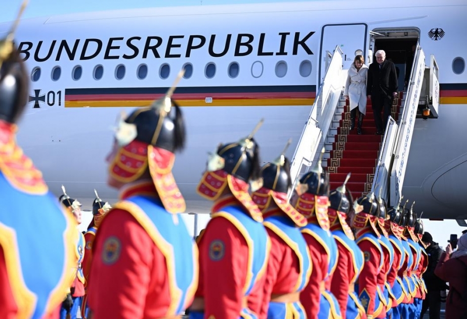 Deutscher Bundespräsident zu Staatsbesuch in der Mongolei