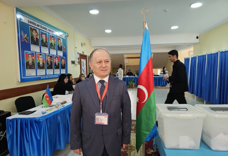 Cəlil Xəlilov: Seçki prosesi vətəndaşların yüksək fəallığı ilə müşahidə olunur