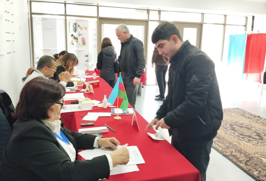 Şirvan: Seçki məntəqələrində seçici fəallığı müşahidə olunur