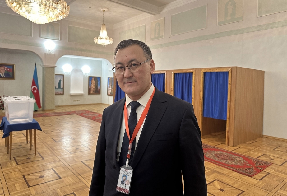 Azerbaijan’s polling stations in Moscow fully comply with international standards, says international observer