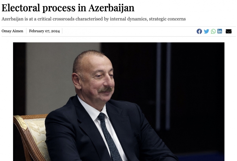 الانتخابات الرئاسية الأذربيجانية في محط اهتمام وسائل الاعلام العالمية