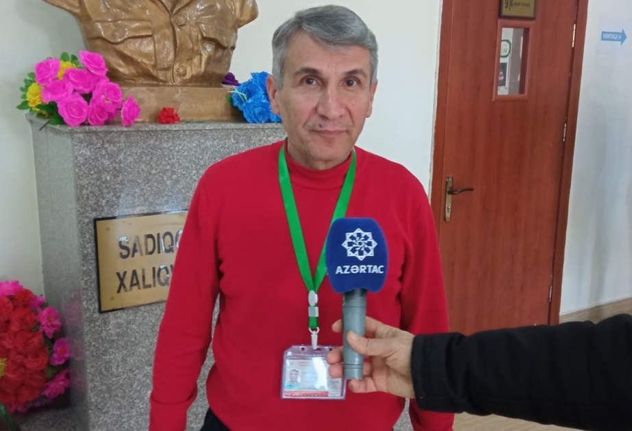 Müşahidəçi: Vətəndaşlarımız seçkiyə məsuliyyətlə yanaşırlar