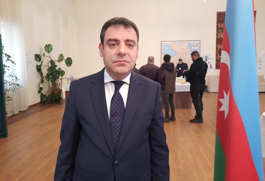 Səfir: Ukraynada yaşayan vətəndaşlarımız səsverməyə həvəslə gəlirlər