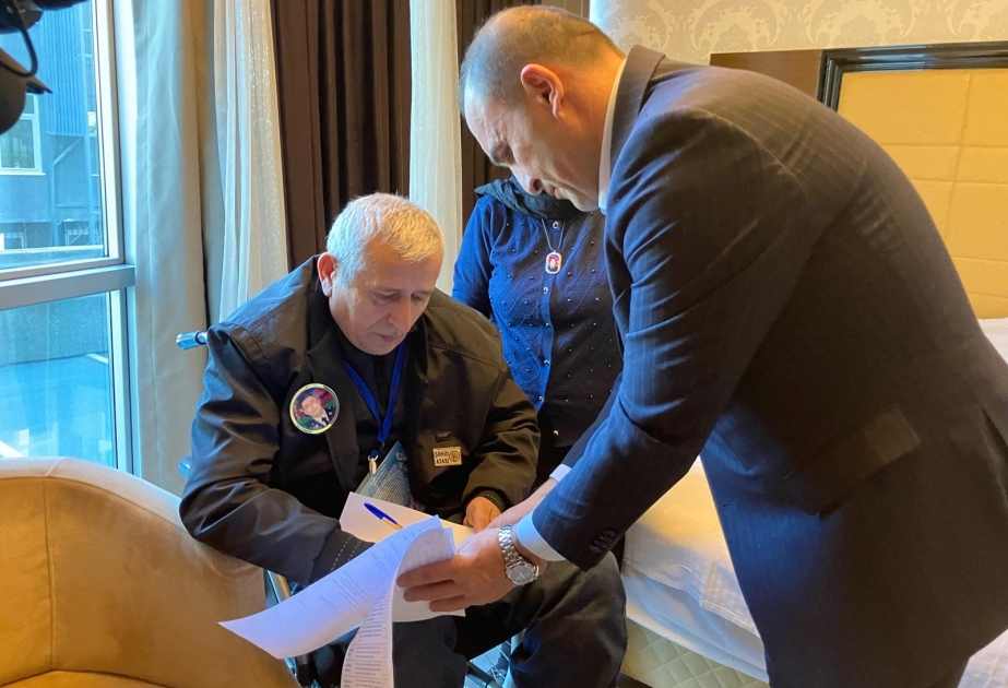 İstanbulda müalicə alan şəhid atası səyyar qaydada səs verib