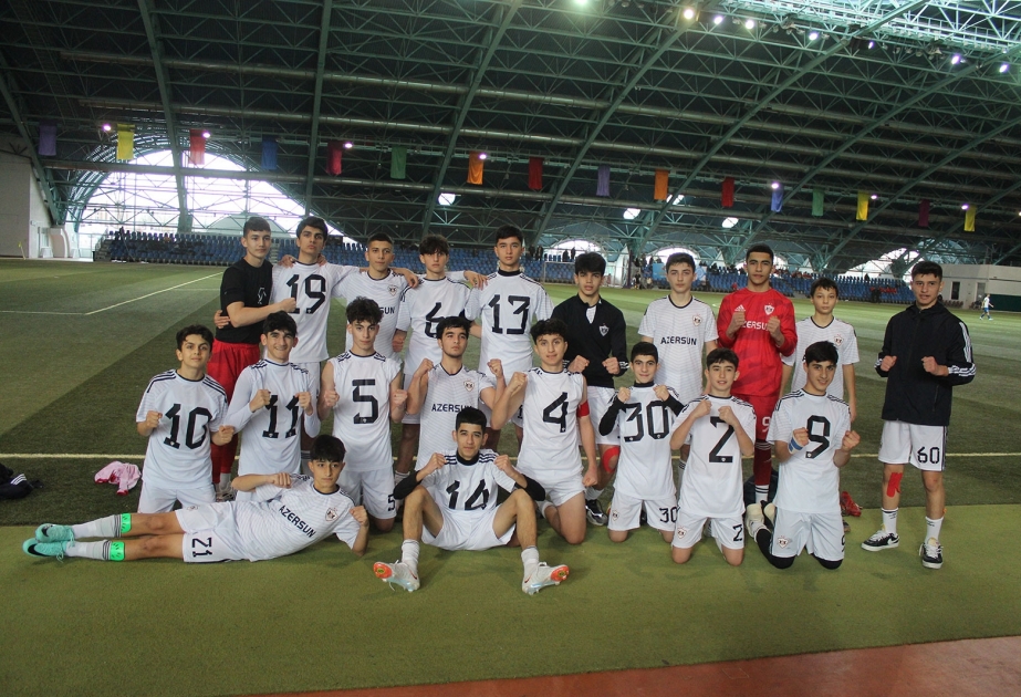 “Qarabağ”ın U-15 komandası beynəlxalq turnirə qələbə ilə başlayıb