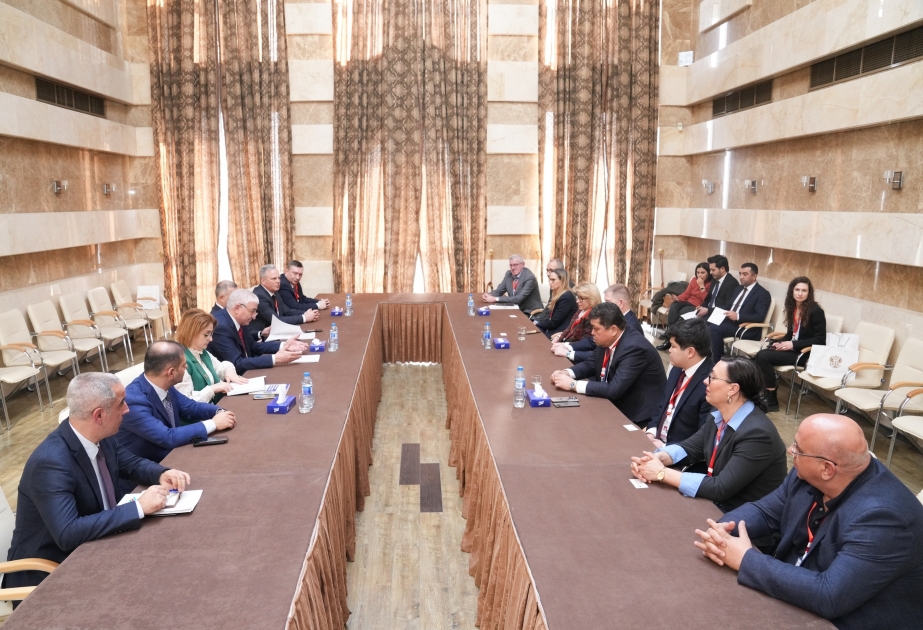 Presidente de la Comisión Electoral Central de Azerbaiyán se reúne con representantes de las Comisión Electorales Centrales de varios países