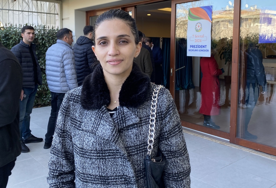 Seçici: Mənim üçün verdiyim səs qalib Azərbaycan qarşısında vətəndaşlıq borcudur