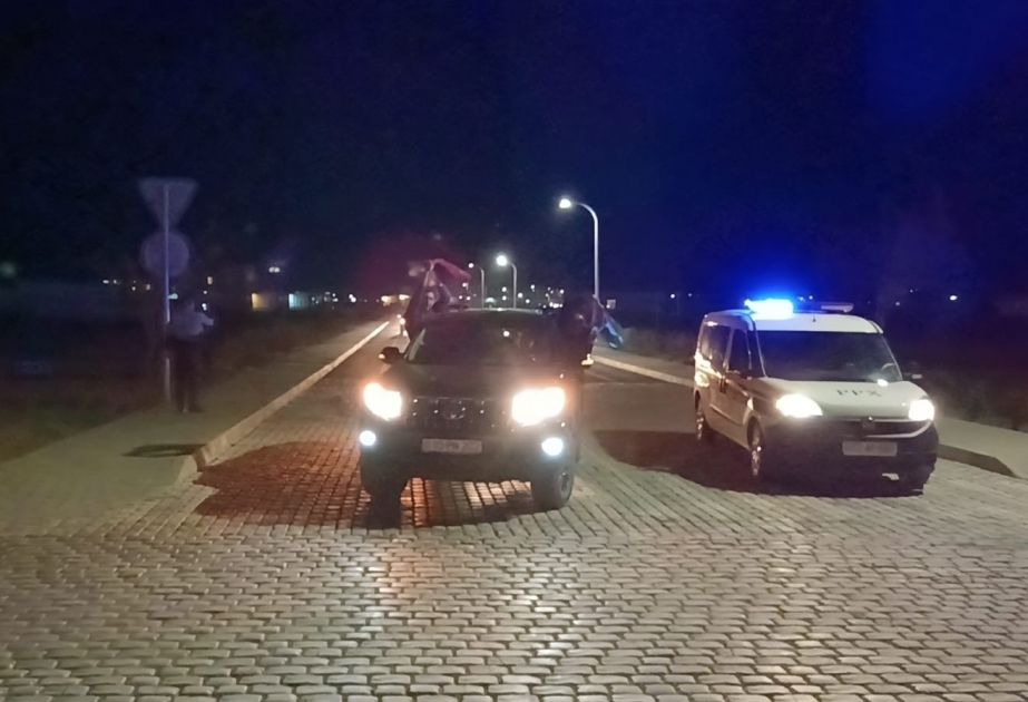 По улицам Агалы прошло автомобильное шествие