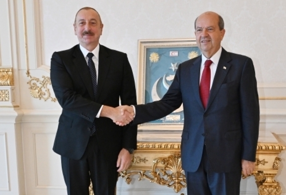 Le président de Chypre du Nord félicite le président azerbaïdjanais Ilham Aliyev