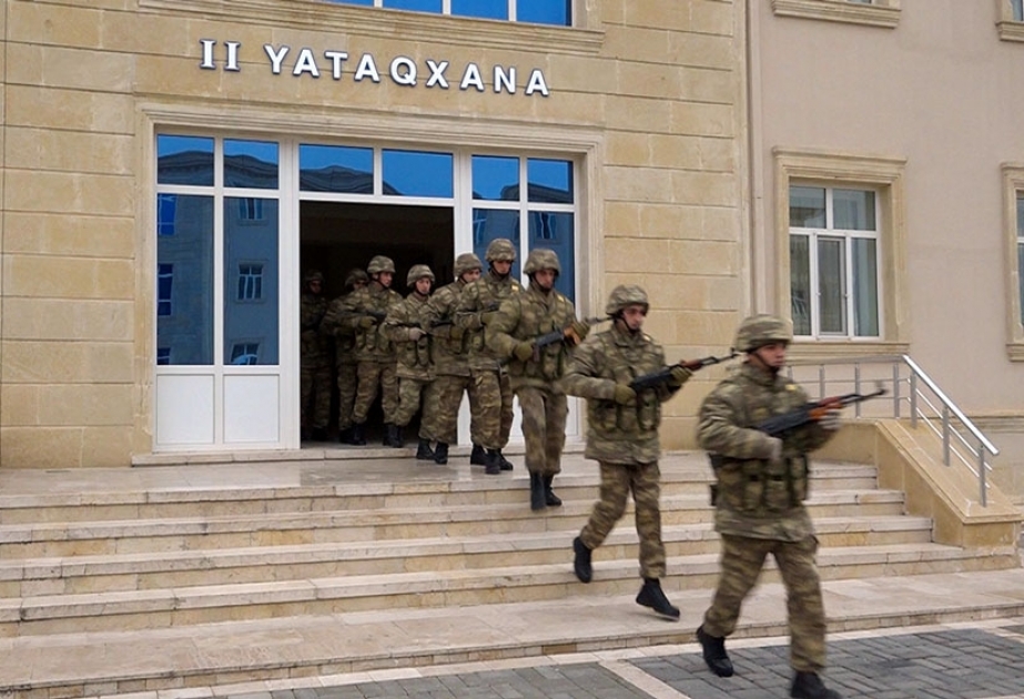 Əlahiddə Ümumqoşun Orduda 2024-cü tədris ilinin ilk dərs və məşğələləri keçirilir