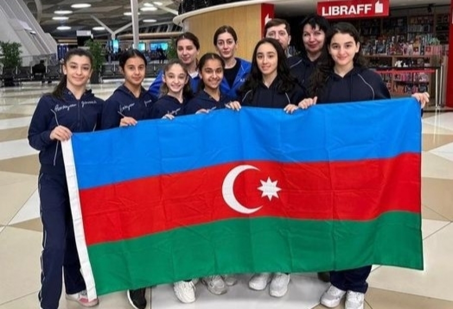 Азербайджанские гимнастки отправились на международный турнир