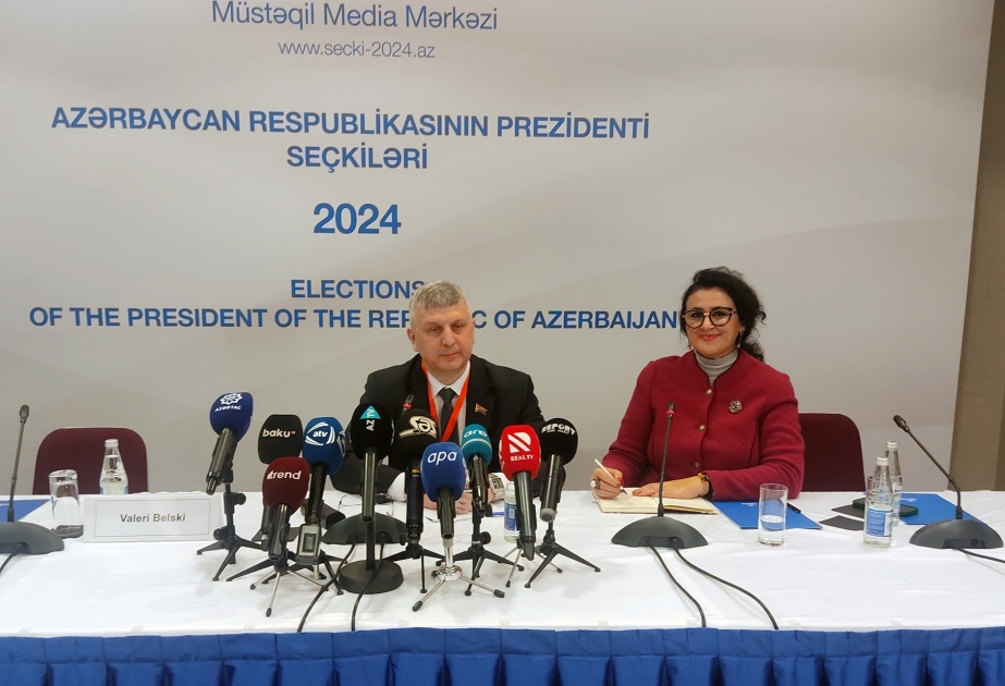 Belarus parlamentinin üzvü: Qarabağda qurulmuş məntəqələrdə seçicilər yüksək fəallıq nümayiş etdirdilər VİDEO