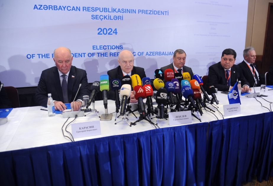 Sergey Lebedev: Election process conducted in accordance with Azerbaijani legislation