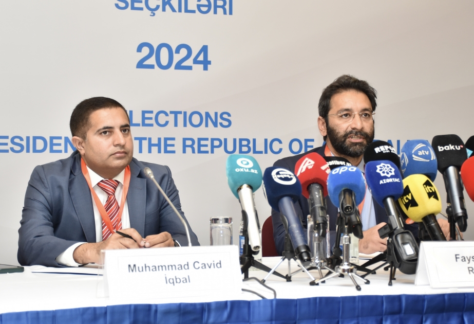 Faysal Salim Rəhman: Bir neçə seçki məntəqəsinə getdik,hər şey yüksək səviyyədə idi