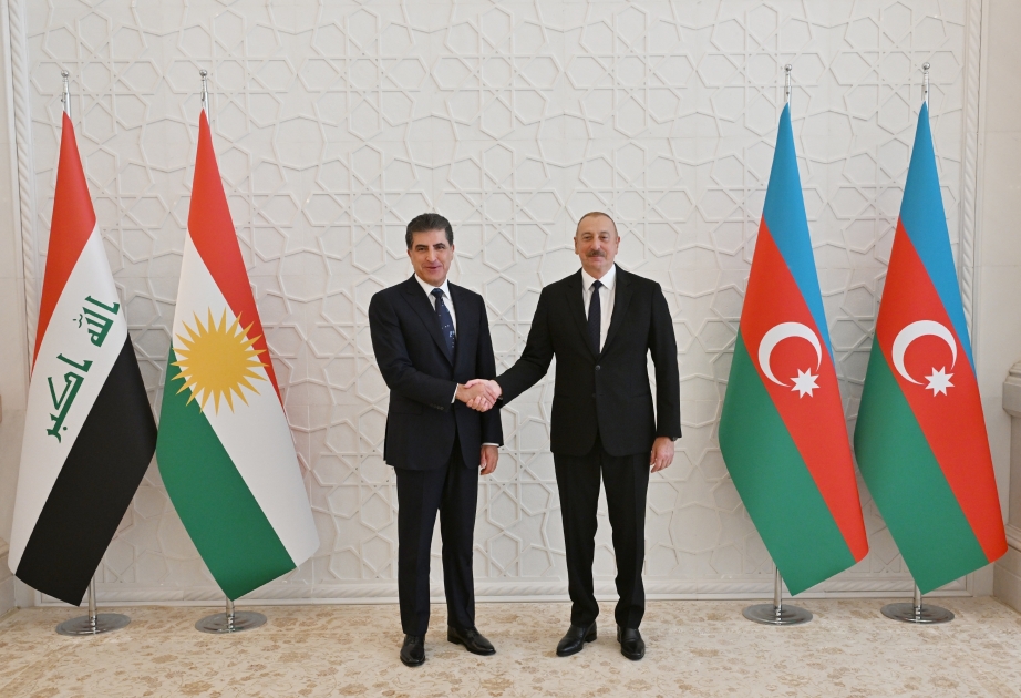 Presidente Ilham Aliyev recibe una llamada telefónica del Jefe de la Región del Kurdistán de Irak