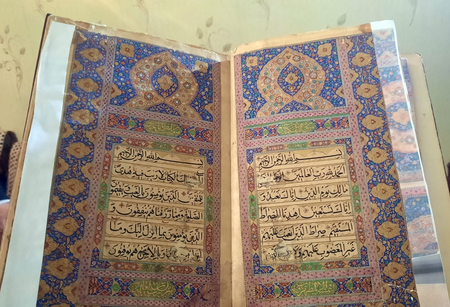 Salyanda iki əsr yaşı olan Quran nüsxələri qorunub saxlanılır VİDEO