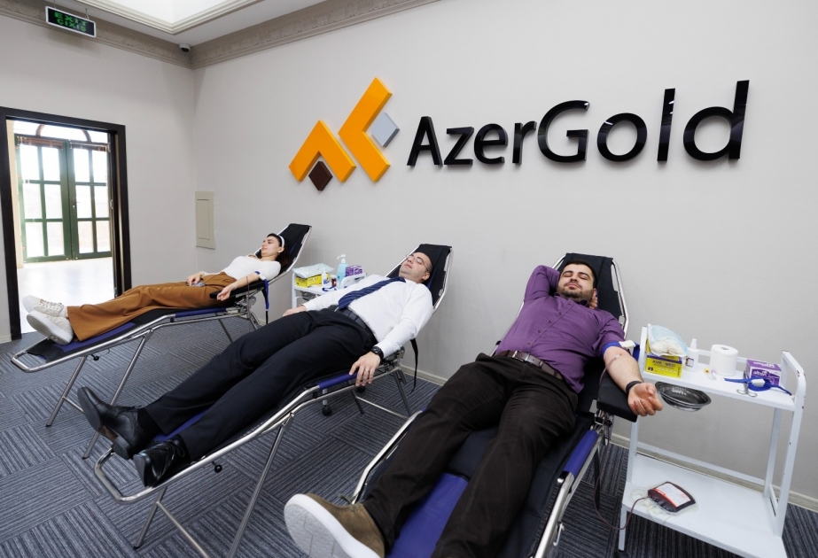 “AzerGold”da növbəti qanvermə aksiyası keçirilib