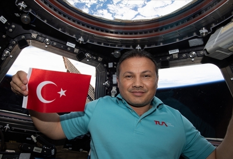 Türkischer Astronaut ist auf dem Weg zurück zur Erde