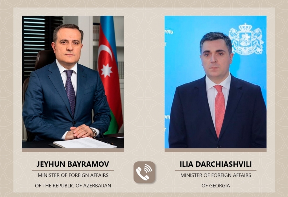 Le ministre azerbaïdjanais des Affaires étrangères s’entretient au téléphone avec son homologue géorgien