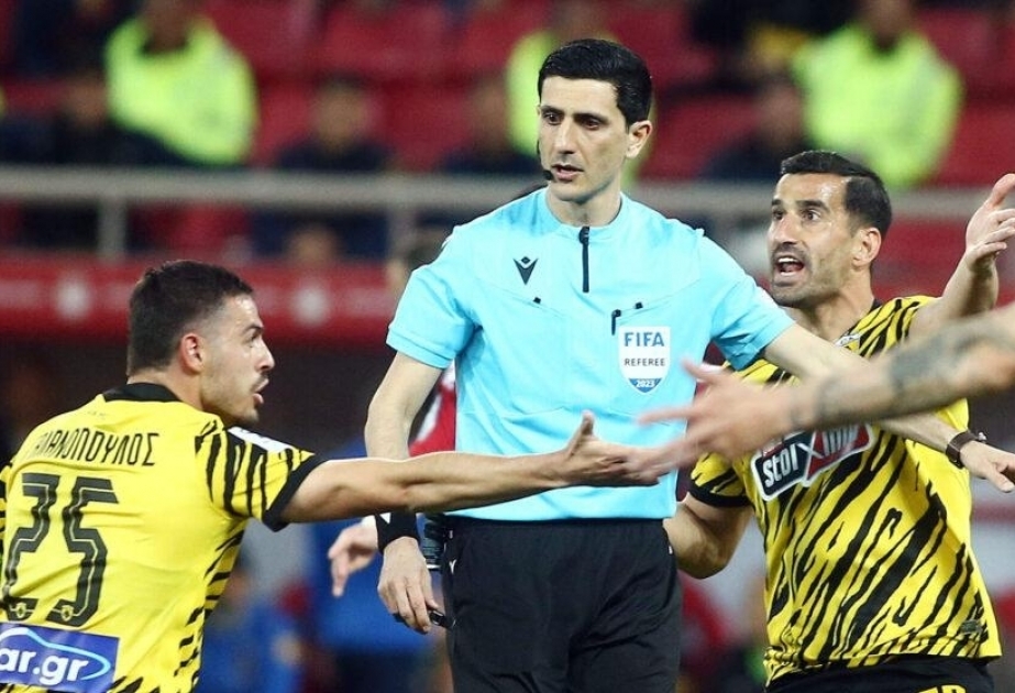 Azerbaijani FIFA referees to control Greek Super League 2023/2024 match