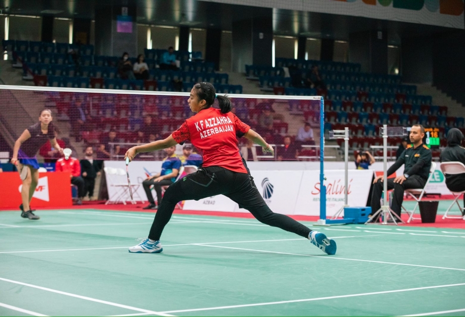 Azərbaycanın daha bir badmintonçusu beynəlxalq turnirdə mərhələ adlayıb