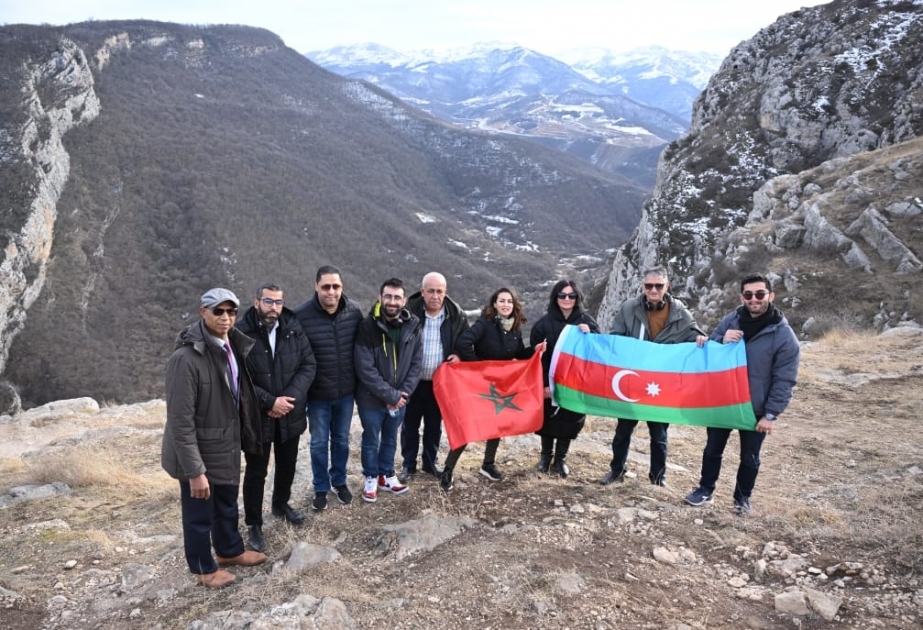 Mərakeşli jurnalistlər Ağdam, Əsgəran və Şuşaya səfər ediblər