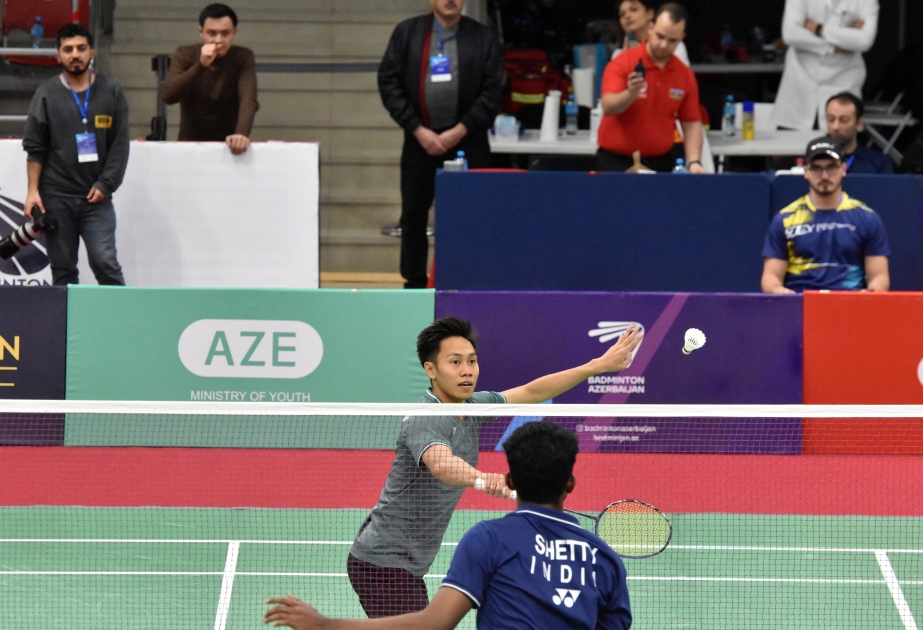 Азербайджанский бадминтонист прекратил борьбу в 1/4 финала турнира в Баку
