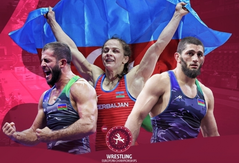 Luchadores de Azerbaiyán competirán en el Campeonato de Europa de Mayores 2024