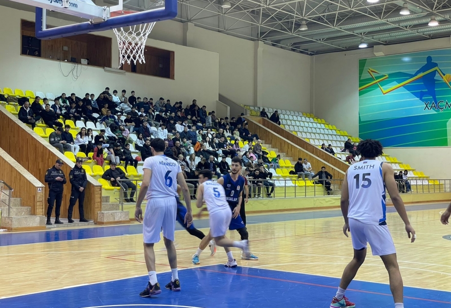 Azərbaycan Basketbol Liqası: Turun son oyununda “Xırdalan” qalib gəlib