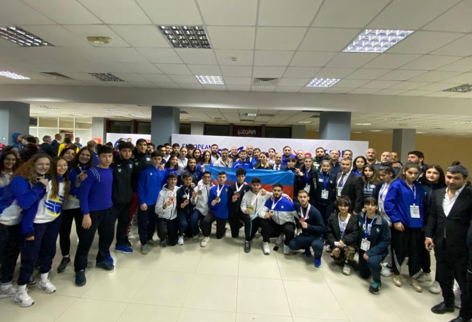 Azerbaijani karate fighters claim eight European medals in Tbilisi
