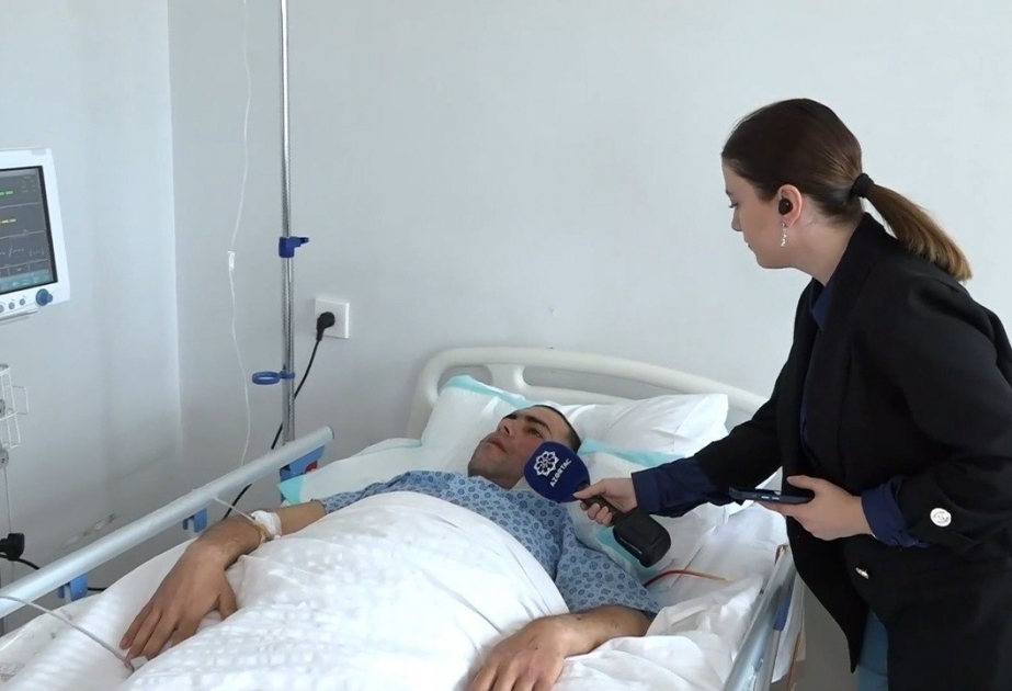 Получивший ранение в результате армянской провокации азербайджанский военнослужащий рассказал о случившемся ВИДЕО