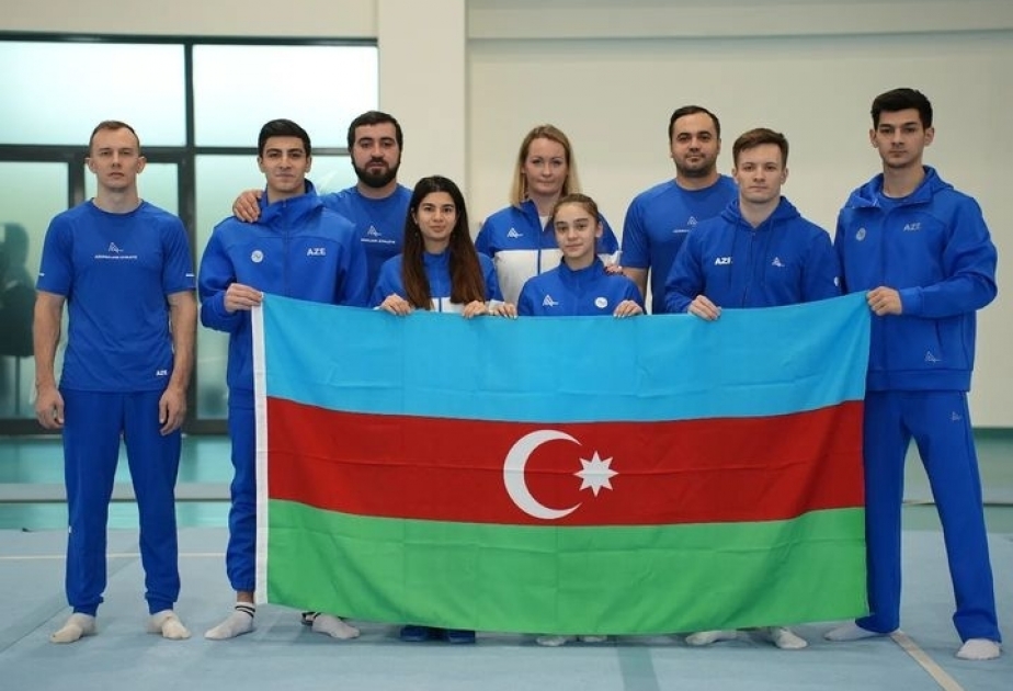 عدد من أعضاء المنتخب الأذربيجاني للجمباز يشارك في بطولتين بمصر وألمانيا