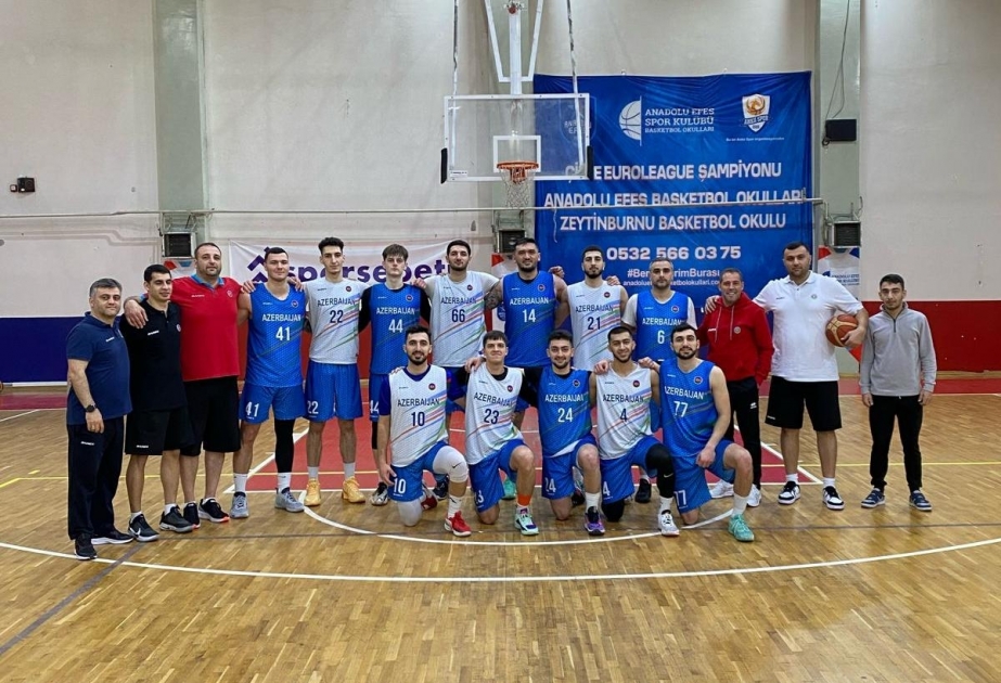 Kişi basketbolçulardan ibarət Azərbaycan millisi Türkiyədə təlim-məşq toplanışında iştirak edir